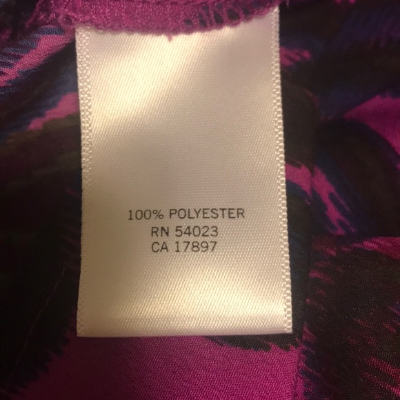 Banana Republic Pink Flutter Sleeve Blouse - Picture 7 of 8